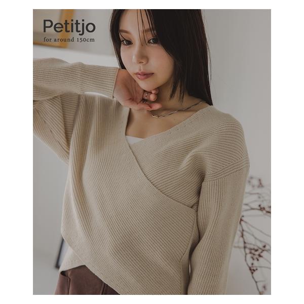 ニット セーター 小さいサイズ レディース 綿混スキッパーボーダー 低身長さん 小柄女性 SS〜S/M〜L ニッセン nissen 小さいサイズ 綿混スキッパーボーダーニット 低身長さん・小柄