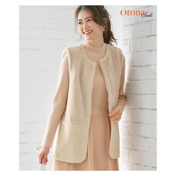 ニッセン（nissen） ベスト 大きいサイズ レディース エコファー