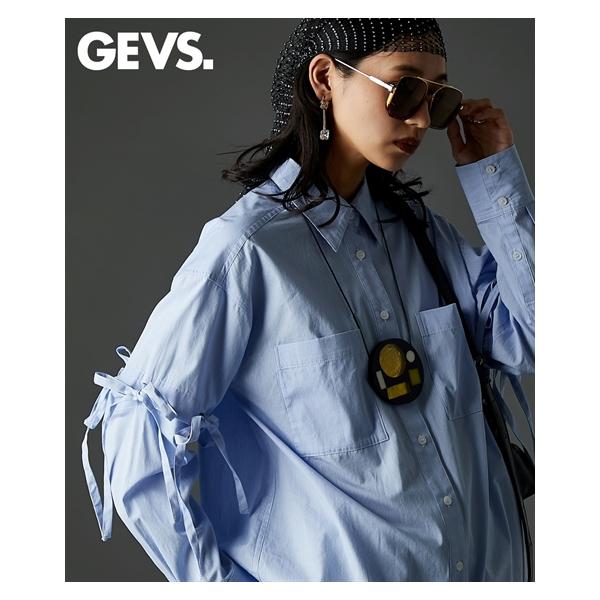 シャツ ブラウス レディース 綿100％ 2WAYスリーブ 有 GEVS. M〜5L ニッセン nissen ニッセン（nissen） シャツ ブラウス レディース 綿100％ 2WAYスリーブ