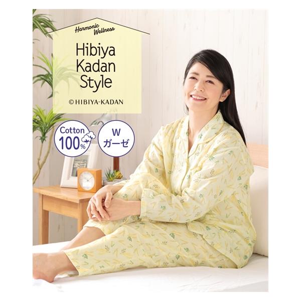 ニッセン（nissen） パジャマ 上下セット ヒビヤカダン ス タイル 二重