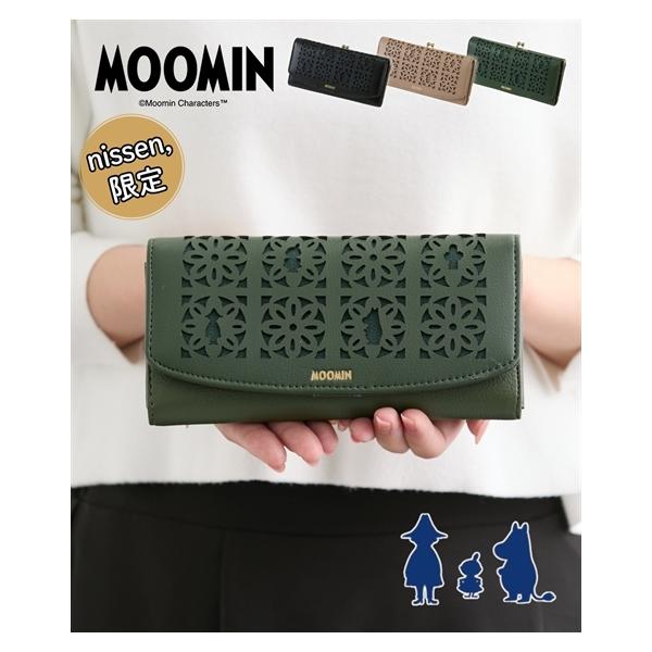 ニッセン（nissen） レディース MOOMIN ムーミン がま口長 財布 春 夏