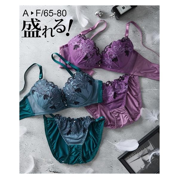 ニッセン（nissen） ブラジャー ショーツ セット レディース リュクス