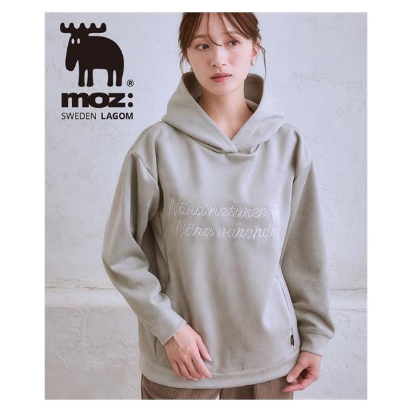 ニッセン（nissen） トレーナー レディース moz モズ スエード調