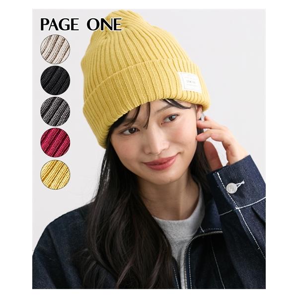 ニッセン（nissen） レディース PAGE ONE ページワン シンプルリブ