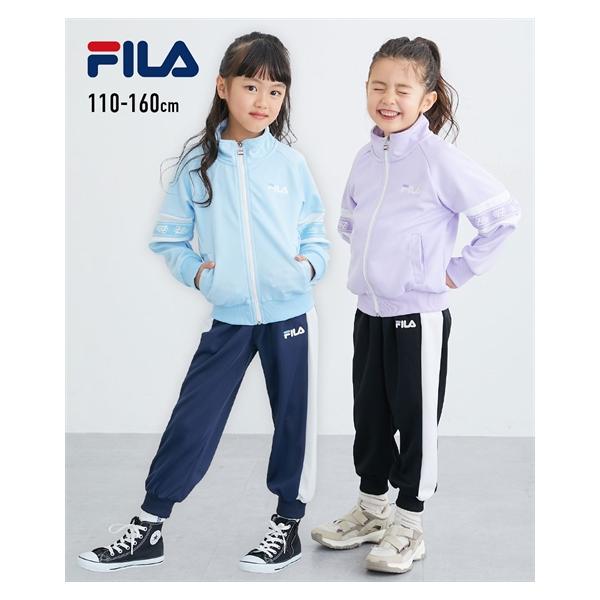 FILA（フィラ） スポーツウェア 上下セット キッズ ウォームアップ