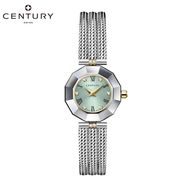 ご購入特典つき センチュリー 腕時計 レディース プライムタイム CENTURY PRIME TIME 606.7.S.M7P.102.SM