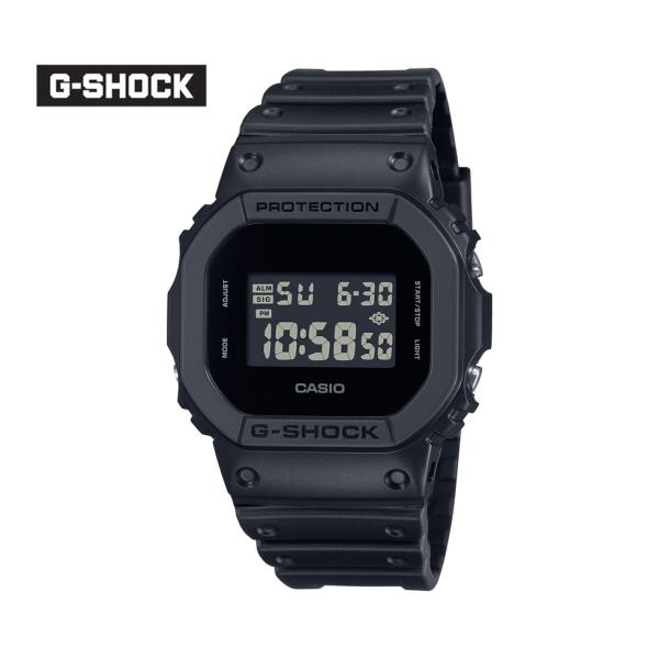 カシオ CASIO G-SHOCK Gショック ジーショック 国内正規品品番：DW-5600UBB-1JFケースサイズ(縦×横×厚さ)：48.9 × 42.8 × 13.4 mm質量：53gケース・ベゼル材質：樹脂バンド：樹脂バンド構造：耐...