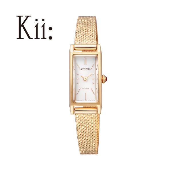 シチズン Kii: キー EG7043-50W エコドライブ レディース 腕時計 Kii（CITIZEN） シチズン キー CITIZEN Kii: ご購入特典つき