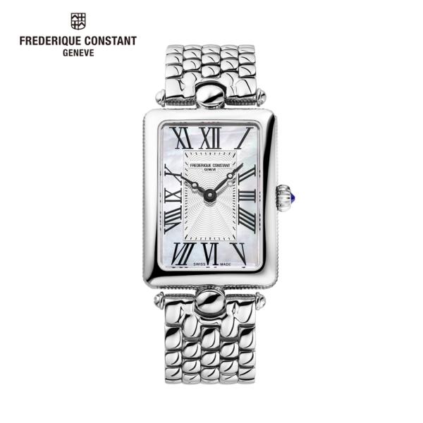 フレデリックコンスタント クォーツ腕時計 ホワイト⭐︎美品⭐︎純正ベルト フレデリックコンスタント クォーツ腕時計 ホワイト⭐︎美品