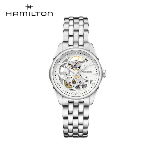 自動巻 ハミルトン HAMILTON 腕時計 レディース ジャズマスター スケルトン レディ オート H32405111 :H32405111