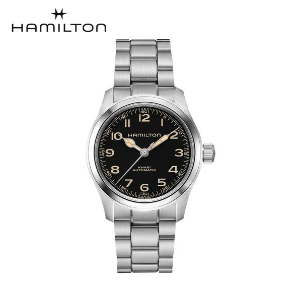ハミルトン HAMILTON メンズ腕時計 カーキ フィールド マーフ 正規品スイス製、正規メーカー保証2年間・商品番号：H70405130・ムーブメント：自動巻き・ケースサイズ：38mm・ダイヤルカラー：ブラック・ケース素材：ステンレスス...