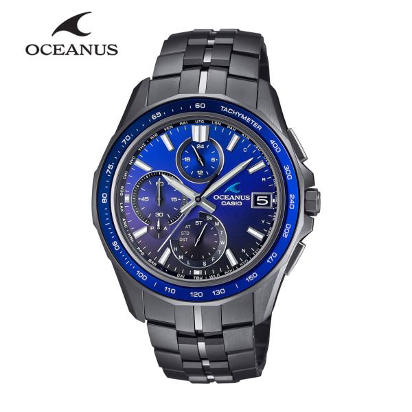 カシオ CASIO オシアナス ご購入特典つき メンズ腕時計 電波ソーラー Bluetooth モバイルリンク チタン OCW-S7000B-2AJF