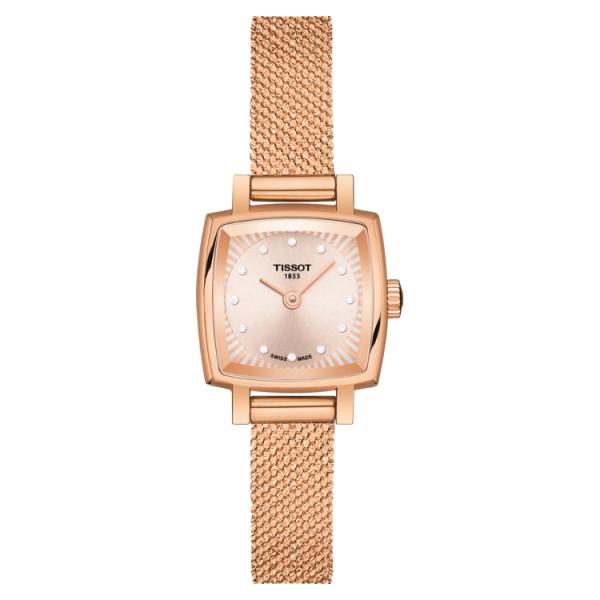 ティソ　ラブリースクエア　ダイヤ　腕時計　TISSOT ラブリー ティソ TISSOT 腕時計 レディース スクエア T058
