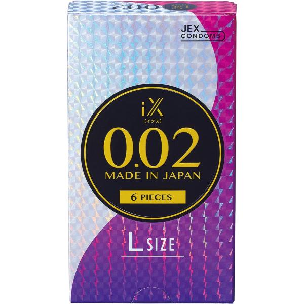 訳あり【使用期限2024.12】 コンドーム ジェクス iX (イクス) 0.02 L