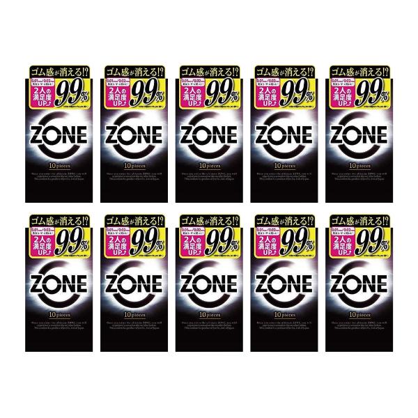 ZONE（ジェクス） コンドーム ジェクスZONE ゾーン 10個入×10個セット