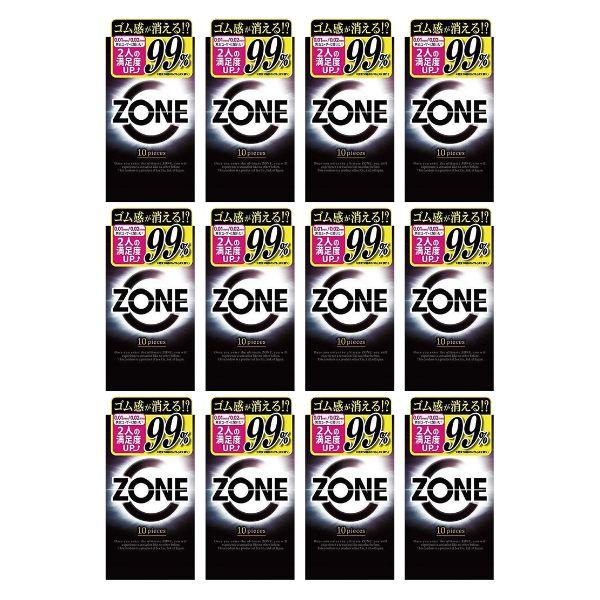 ZONE（ジェクス） コンドーム ジェクスZONE ゾーン 10個入×12個セット 