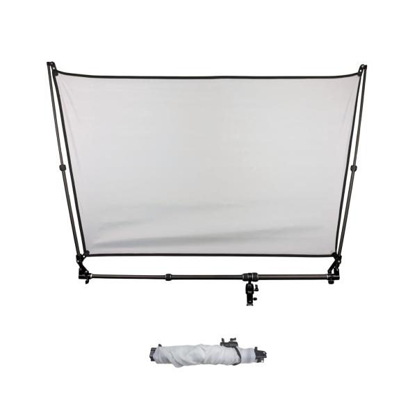 [Release date: August 8, 2025]「棒状にたためてコンパクト。棒レフ、誕生。」 カーボンのしなりを活かし、3本のポールで支える新構造の軽量レフ板。棒状に短くたため、持ち運びがスマート。布は4点フックで素早く交換でき...