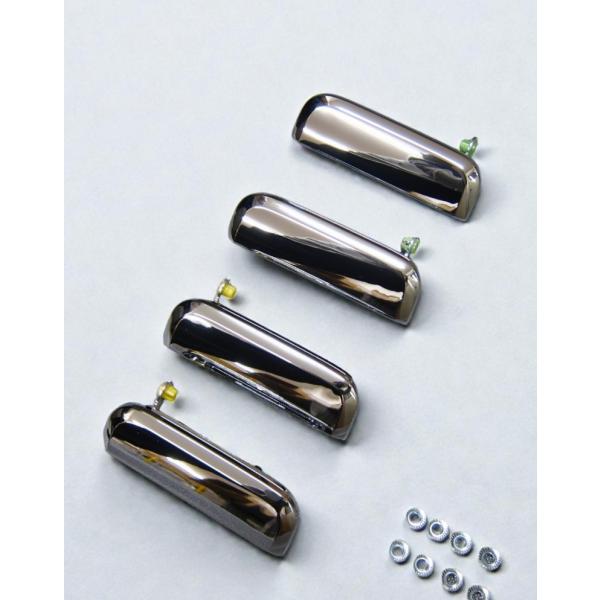 メッキアウターハンドル 1台分セット ドアアウターハンドル＋ボルト