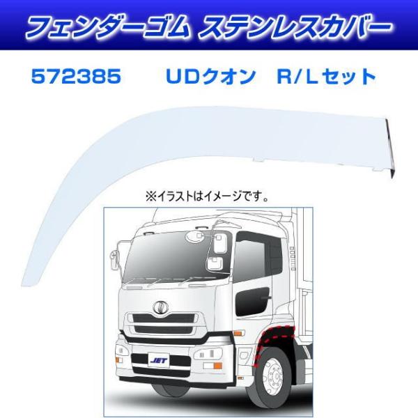 フェンダーゴム ステンレスカバークオン R/Lセット 安心のJETイノウエ