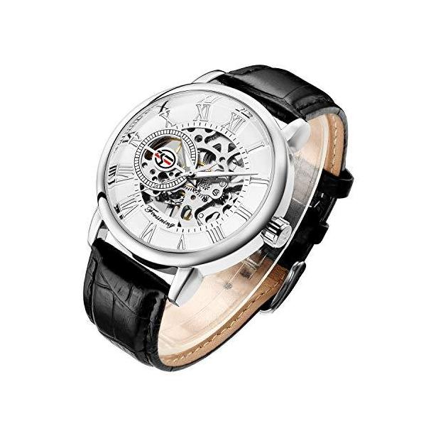 アンティーク風機械式時計