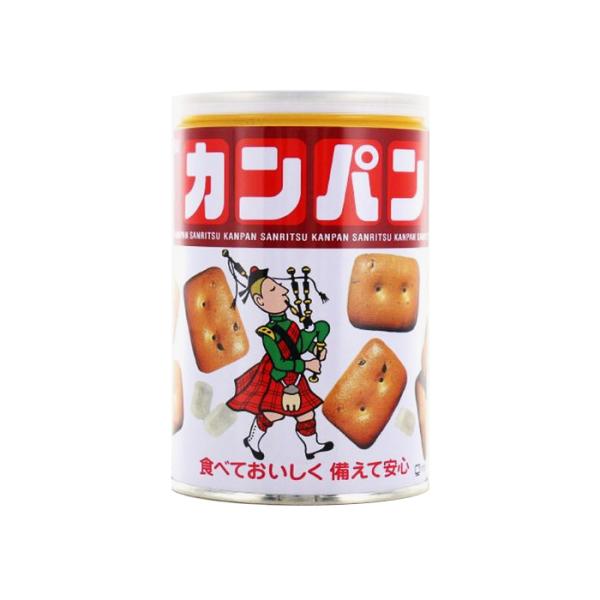 三立製菓 缶入カンパン（氷砂糖入）x 24缶