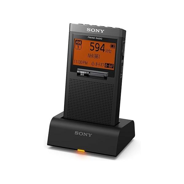 SONY（ソニー） ポータブルラジオ SRF-T355K 充電台 充電器 付属 PLL