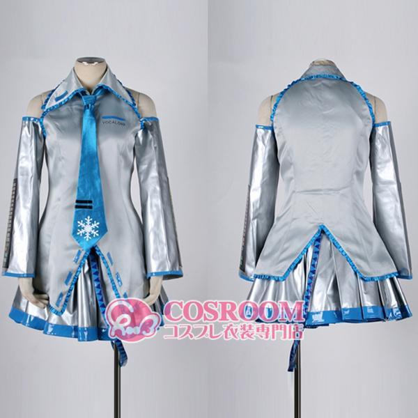 VOCALOID2 雪ミク  コスプレ衣装 cosplay仮装 ウィッグ追加可能 イベント クリスマス ハロウィン ステージ 文化祭 学園祭
