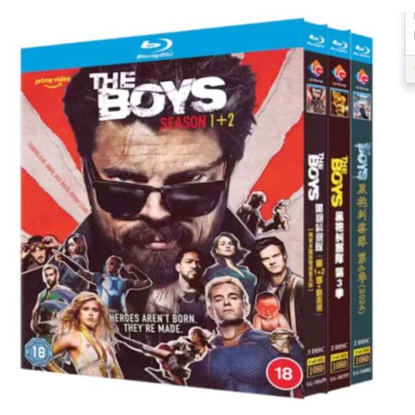 海外ドラマ ザ・ボーイズ シーズン1+2+3+4 Blu-ray BOX 日本語字幕