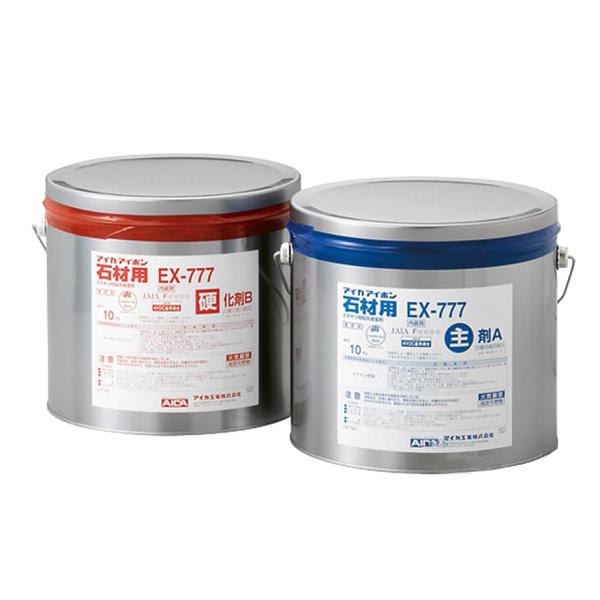 ■標準塗布量：10m2／20kg（1セット）【特長】１．接着剤の厚付けができ、被着材厚のばらつきや多少の不陸調整も可能です。 ２．主剤（ピンク）と硬化剤（グリーン）に色分けしています。混合状態（白色）が目視できるため混合不良の防止になり、作...