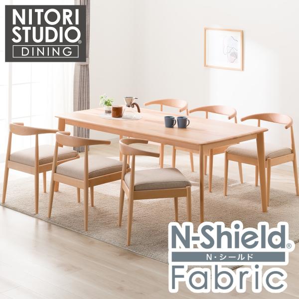 【引取不可】ニトリNITORI　ダイニングテーブル ニトリ（NITORI） 幅80 ダイニングテーブル(アルナスDF 80 LBR) 2人用