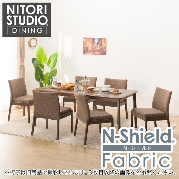 ニトリ　ダイニングテーブルセット ダイニングテーブルセット5点セット(DTフィルンOC2 伸長150 MBR/DC