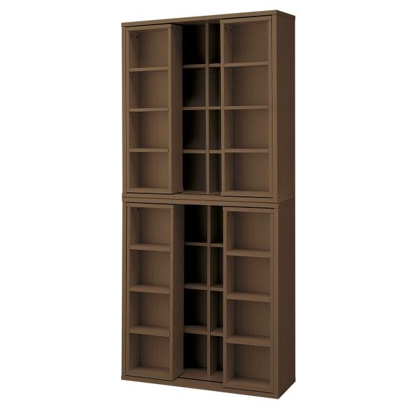 ニトリ　スライド本棚　2つあります。① ニトリ 2連結スライド書棚(テイルI 100 WW) : ニトリ Yahoo!店