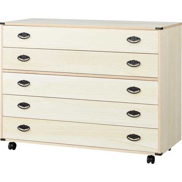 桐ダンス　キャスター付き ニトリ（NITORI） キャスター付き桐チェスト(MR-05） : ニトリ Yahoo