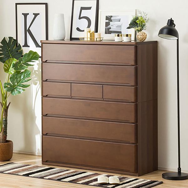 ニトリ（NITORI） ハイチェスト(オウカ2 DVD120HC DBR) タンス たんす