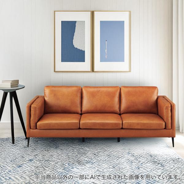 ニトリ（NITORI） ソファー ソファ 3人掛け ソファ(LB01 BR) : ニトリ