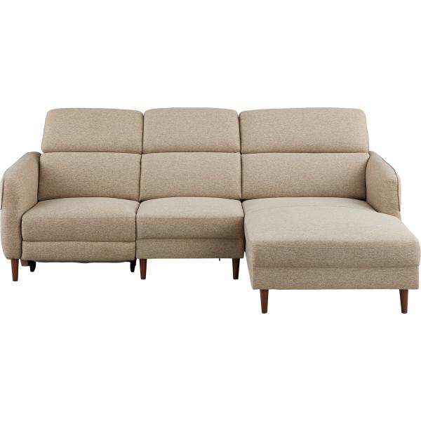 ニトリ 電動布張りカウチソファ(KK026 LC BE) : ニトリ Yahoo!店