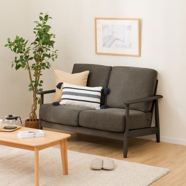 ニトリ コーデュロイ 2人掛けソファ ニトリ ソファー ソファ コーデュロイ生地のコンパクトソファ 2