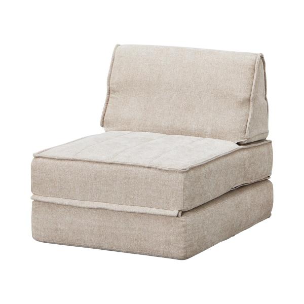 ニトリ ソファー ソファ 1人掛け 布張りソファ (XL08 BE) パーソナル