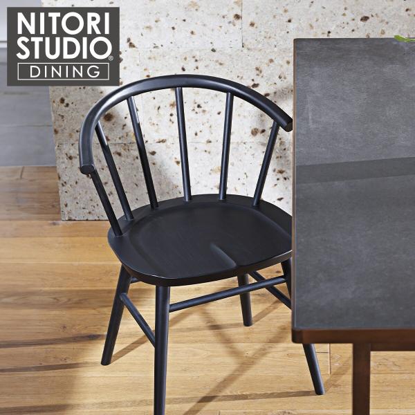 ニトリ ダイニングチェア(Nコレクション C-53 BK) : ニトリ ニトリ ダイニングチェア(Nコレクション C-53 BK) : ニトリ