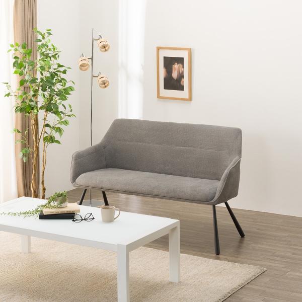 ニトリ（NITORI） 布張り2人掛けソファ(GN001 GY) : ニトリ Yahoo!店