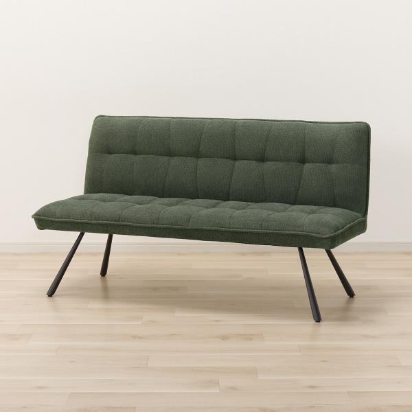 ニトリ 布張り2人掛けソファ(GN222 GR) : ニトリ Yahoo!店 - 通販