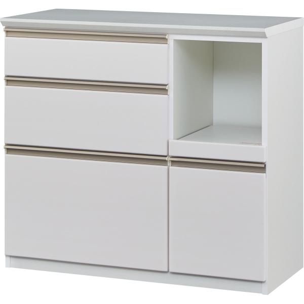 ニトリ（NITORI） キッチンカウンター(アルミナ3 100CT WH) 限定価格