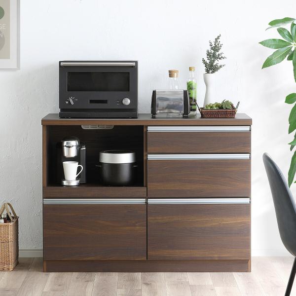 ニトリ（NITORI） セラミック天板カウンター (幅120cm BR) : ニトリ