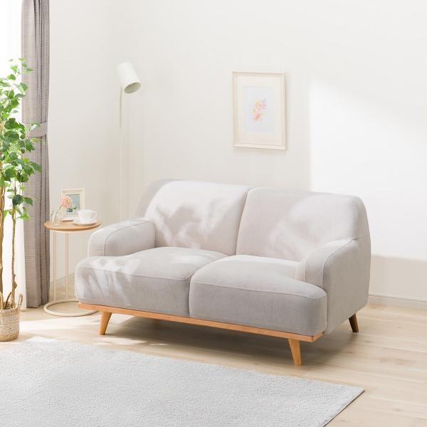 ニトリ 2人掛け布張りソファ(SM02 LMO) : ニトリ Yahoo!店 - 通販