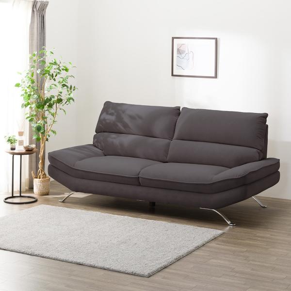 ニトリ（NITORI） 3人掛け布張りソファ(FR03 DGY) : ニトリ Yahoo!店