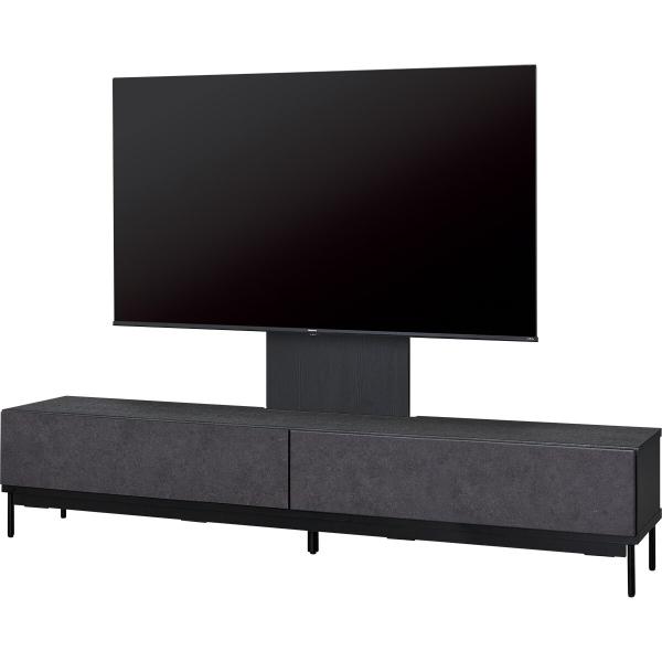 ニトリ（NITORI） テレビ台+TV固定ボードセット(ローボード LK01 210BK