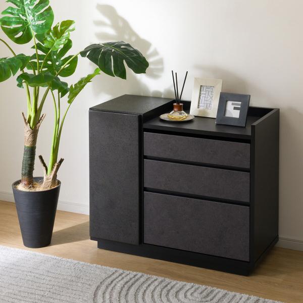 ニトリ　サイドボード ニトリ サイドボード(LK01 90BK) : ニトリ Yahoo!店 - 通販 - Yahoo