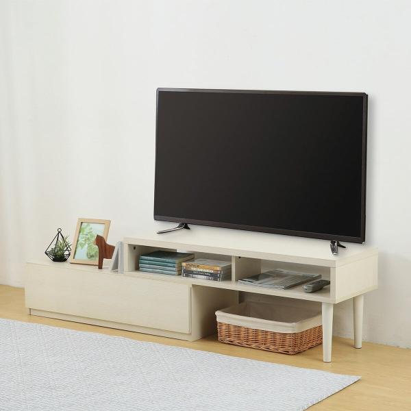 ニトリ（NITORI） 伸長式テレビ台(ローボード GA101N EX100 WW/WW