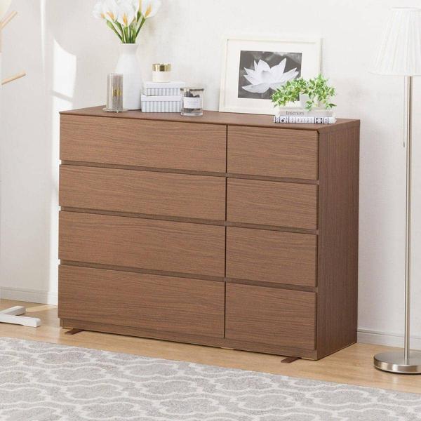 ニトリ（NITORI） ローチェスト(クエス 120-4LC MBR2) 限定価格：1/5迄