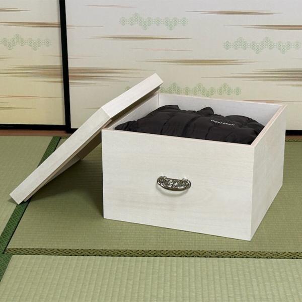 桐の収納ケース ニトリ（NITORI） 天袋桐収納ケース(MR02 42H30) : ニトリ Yahoo!店
